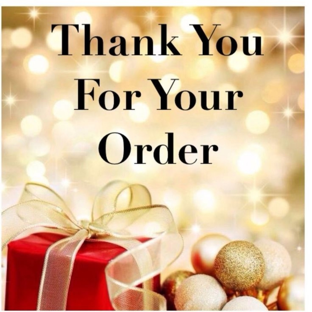 Thank You For Your Order